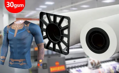 Hot Sales 30Gsm Non-Tacky Sublimation Heat Transfer Paper
