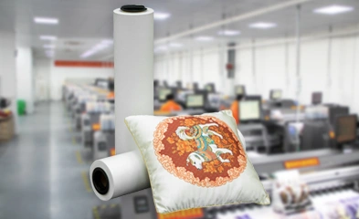 Бумага передачи сублимации и печатная подушка на заказ