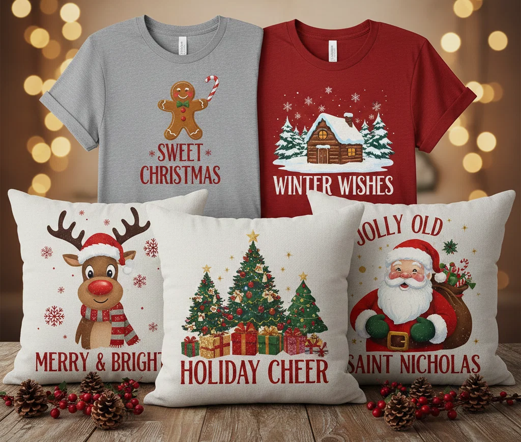 Christmas Sublimation Print Products
