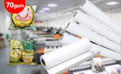 กระดาษระเหิดแห้งรวดเร็ว 70 กรัม