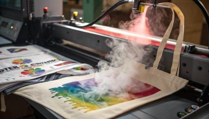 昇華紙技術で色の放出を強化