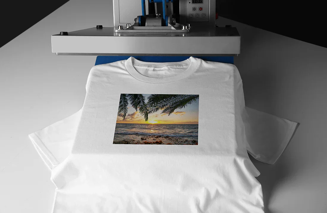Machine care has a direct effect on heat press marks