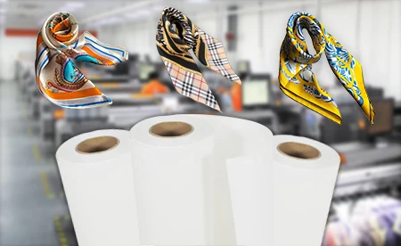 wide format scarf paper roll