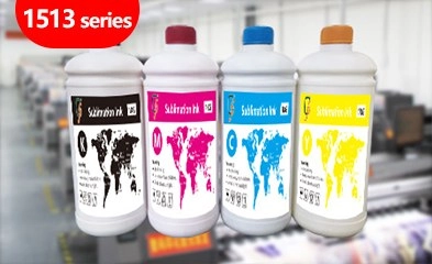 1513 Series CMYK sublimation ink bottles
