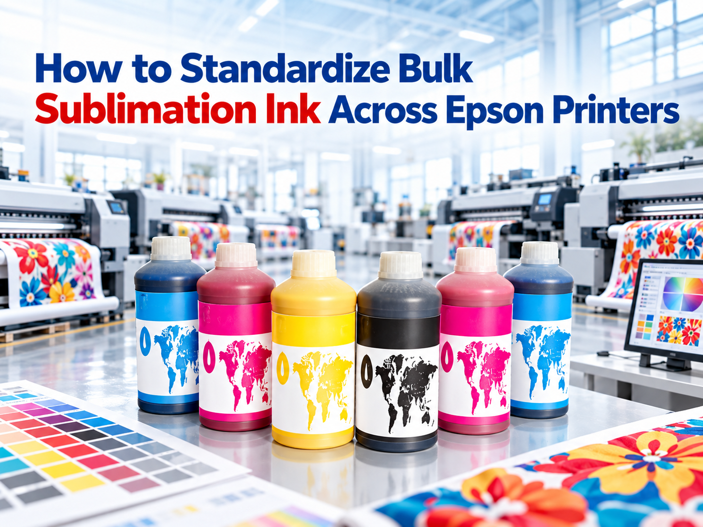 How to Standardize Bulk Sublimation Ink Across Epson Printers