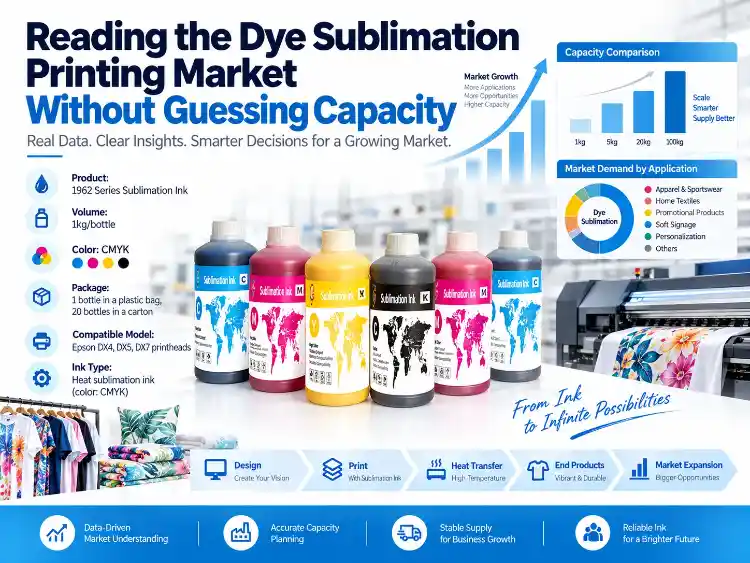 Analyser le marché de l'impression par sublimation thermique sans estimer les capacités