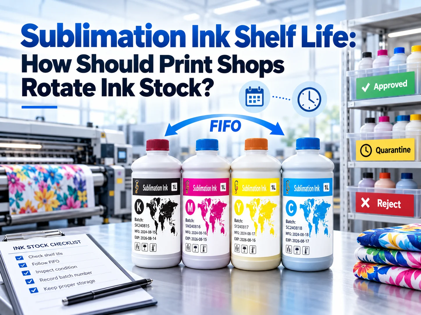 Sublimation Ink Shelf Life_ How Should Print Shops Rotate Ink Stock_