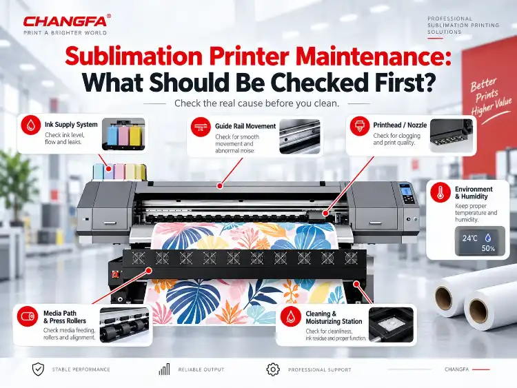 Maintenance des imprimantes à sublimation_ Que faut-il vérifier en premier_