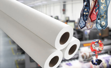 60gsm Fast Dry Sublimation Paper Roll for polyester fabric