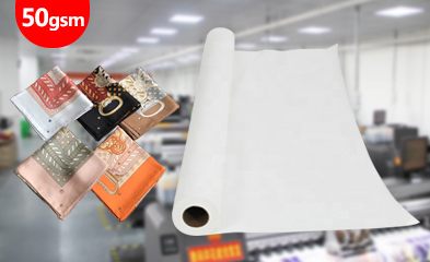 50gsm Factory Supply High Quality Jumbo Roll Sublimation Paper