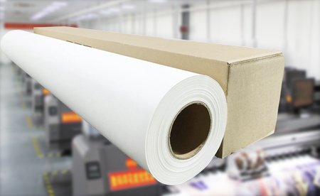 90gsm Fast Dry Sublimation Paper Roll for polyester fabric