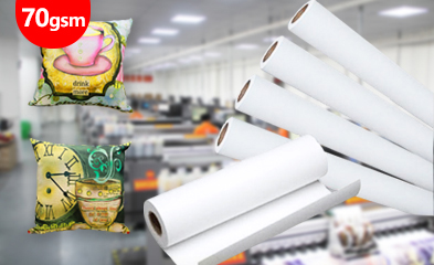 70gsm Fast Dry Sublimation Paper Roll forProcess of Monuments