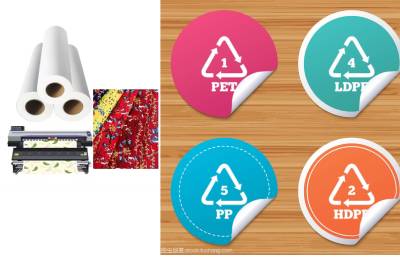 The difference between heat transfer printing and self-adhesive labels