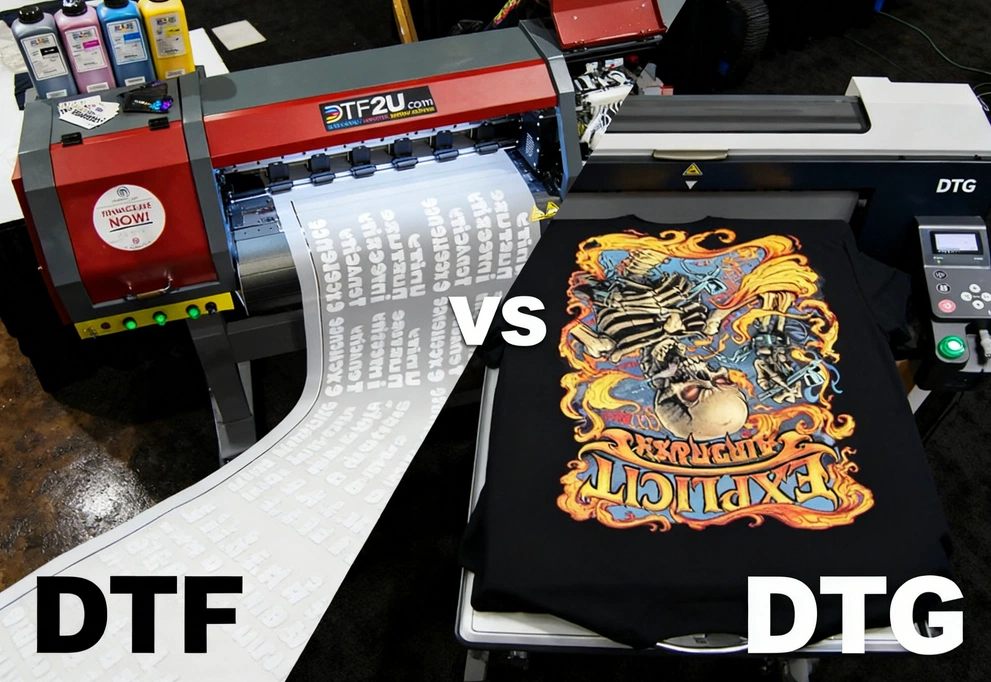 DTF vs. DTG: A Cost-Benefit Analysis for Your Digital Printing Business