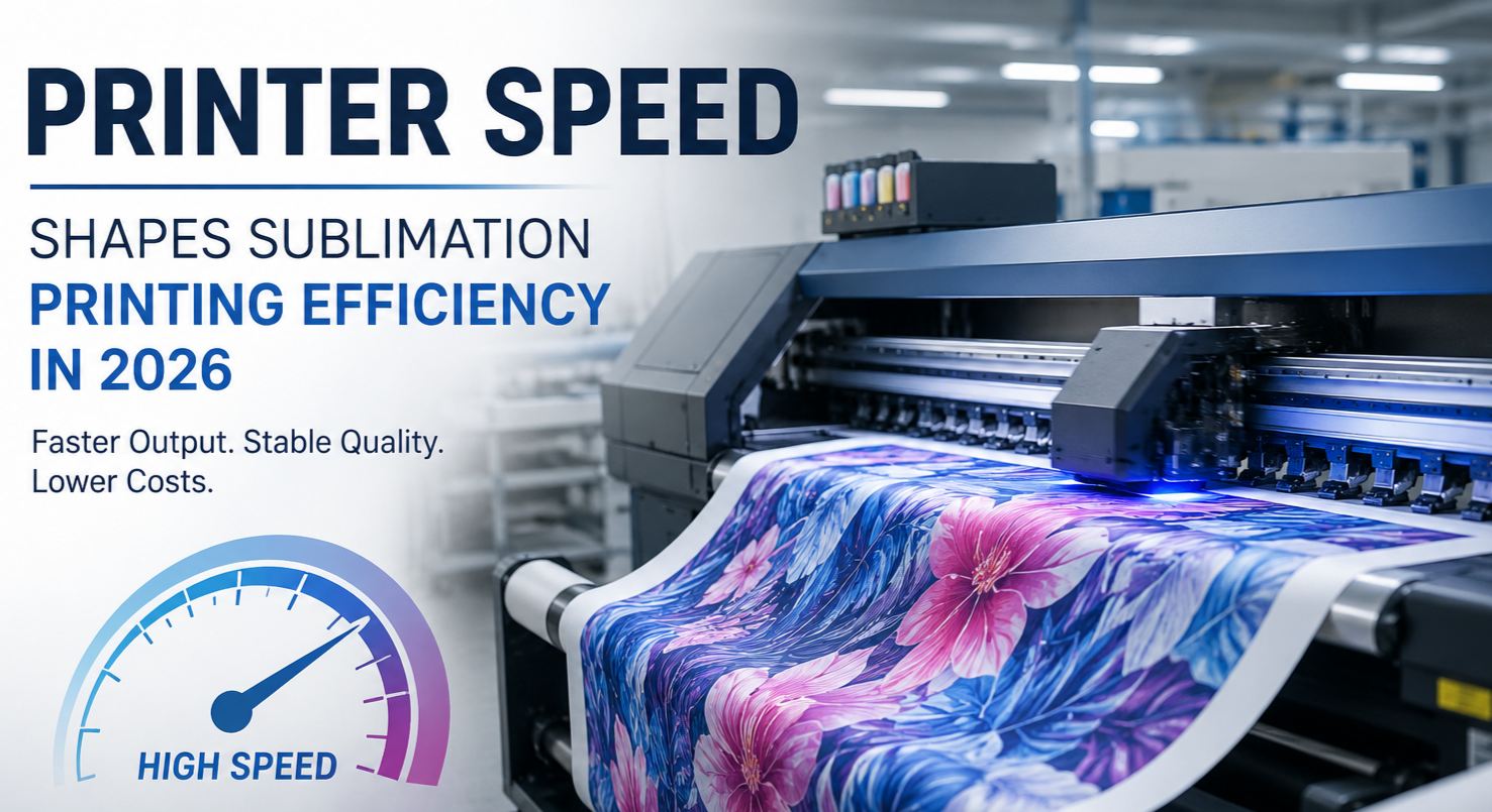 How Printer Speed Shapes Sublimation Printing Efficiency in 2026