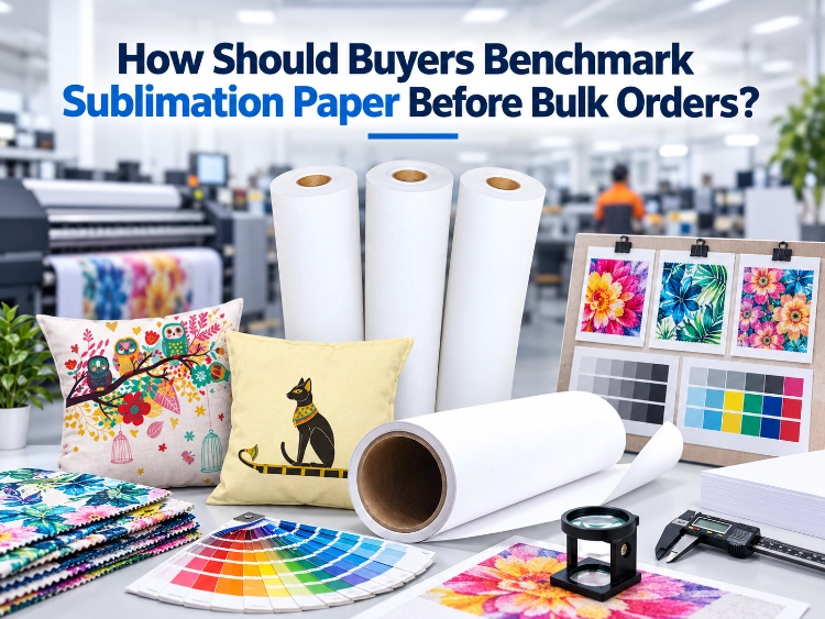Comment les acheteurs doivent-ils évaluer la qualité du papier de sublimation avant de passer des commandes en gros ?