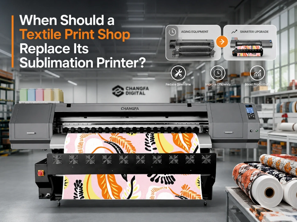 Quand un atelier d'impression textile doit-il remplacer son imprimante à sublimation ?