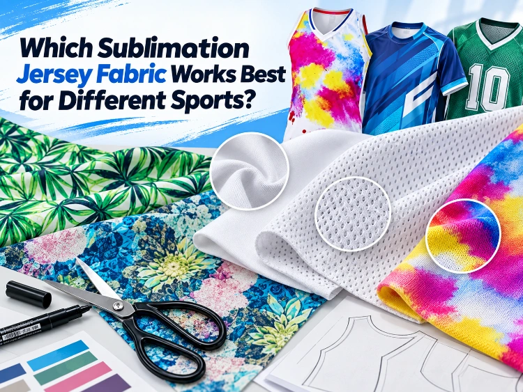 Quel tissu pour maillot de sublimation est le plus adapté aux différents sports ?