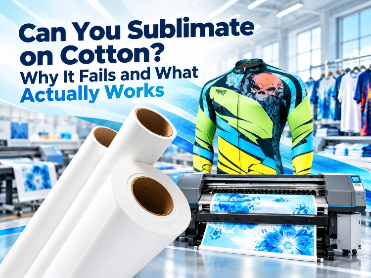 Can You Sublimate on Cotton? Why It Fails and What Actually Works