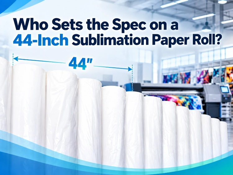 Who Sets the Spec on a 44-Inch Sublimation Paper Roll?